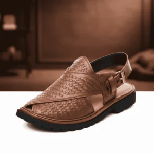 Mustard Peshawari Chappal with Vibram Sole – 09213