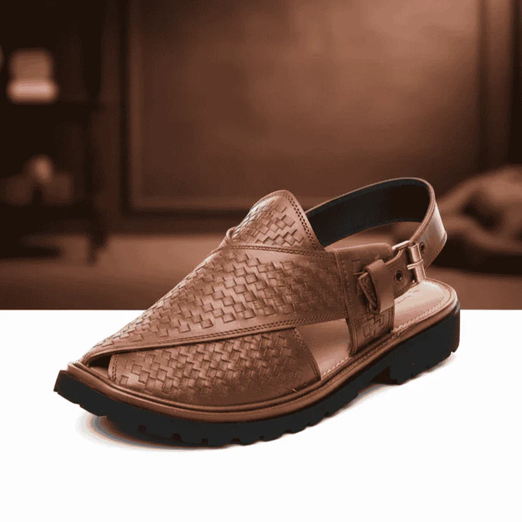 Mustard Peshawari Chappal with Vibram Sole – 09213