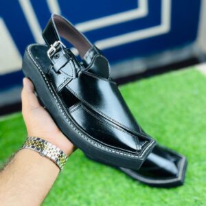 Executive Kaptaan Style Peshawari – Slate Grey