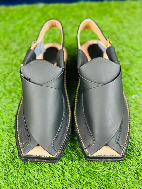 Classic Black Norozi Chappal – Midnight Edition
